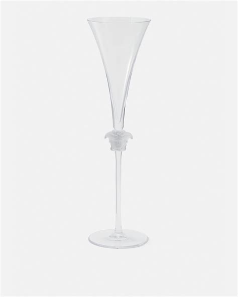 versace champagnergläser|Medusa Lumiere Champagne Flut Transparent .